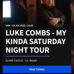 Luke combs tickets 80 for 2