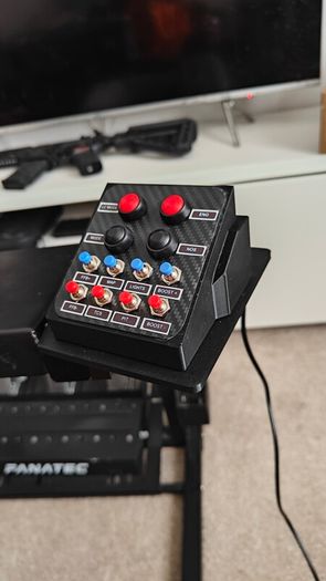 Custom PC Simulator Button Box