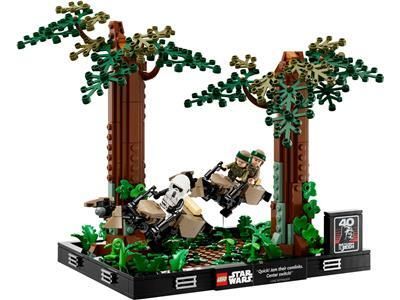 LEGO Star Wars Endor Speeder Chase Diorama (75353)