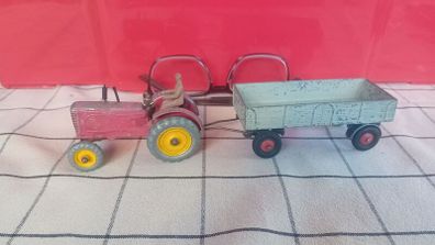 Dinky Tractor and trailer