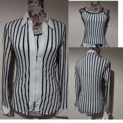 2 Piece Twin Set,   Zip Up Top & Vest set