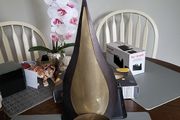 Wall sconce candle holder