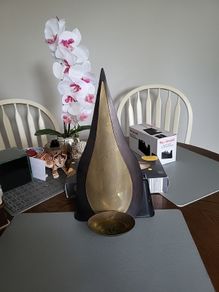 Wall sconce candle holder