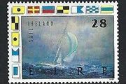 1989 stamp 1st Irish Entry in Whitbread Round the World Yacht Race