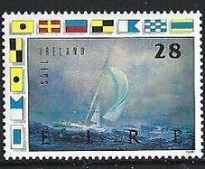 1989 stamp 1st Irish Entry in Whitbread Round the World Yacht Race
