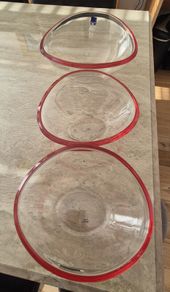 Walther Glas 3 Piece  Glass Bowl Set