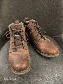 CAT boots wide fit