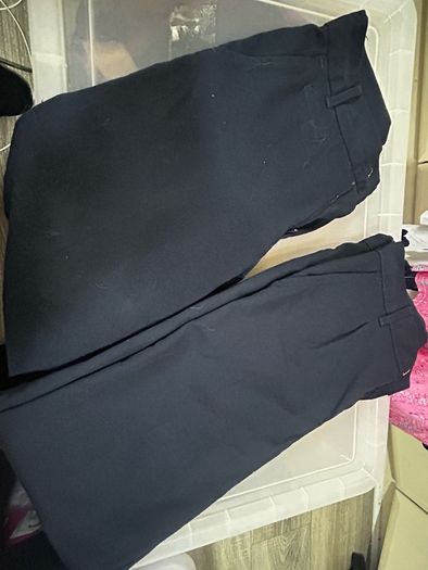 free boys navy school trousers 11-12, 12-13 years