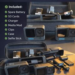 GoPro Hero 12 + Hero 11 Package  400