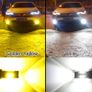 2Pcs 3000k 6000k H8 H11 Led Bulb HB4 Led HB3 9006 9005 SMD Lights 1200LM 6000K 12V White Yellow Driving Running Car Lamp Auto Light Bulbs Image 4