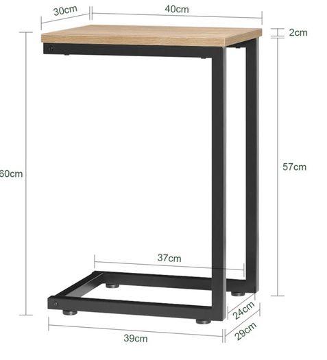 C shaped table - BRAND NEW