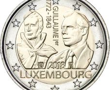 Luxembourg 2 Euro Commemorative Coin 2018 - William I. Uncirculated.