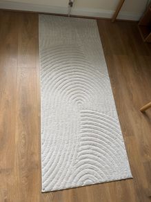 JYSK Sandfiol Runner Rug - Cream (80x200 cm)