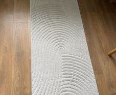 JYSK Sandfiol Runner Rug - Cream (80x200 cm)
