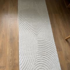 JYSK Sandfiol Runner Rug - Cream (80x200 cm)