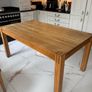 Kitchen SOLID OAK kitchen  table and  6 chairs Image 2