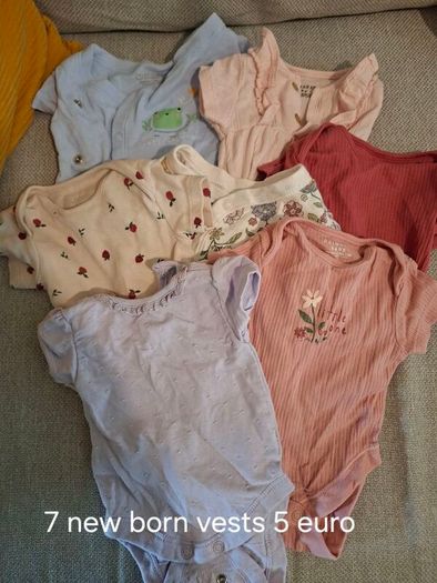 baby items and clothing