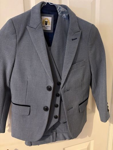 Boys Blue Suit age 7