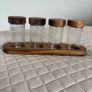 Glass and Wood Storage Tray Image 3