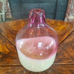 Vintage Pink and Opal balloon vase