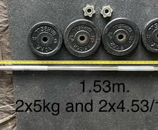 Strength Training Dumbbells and Shoulder Press.
