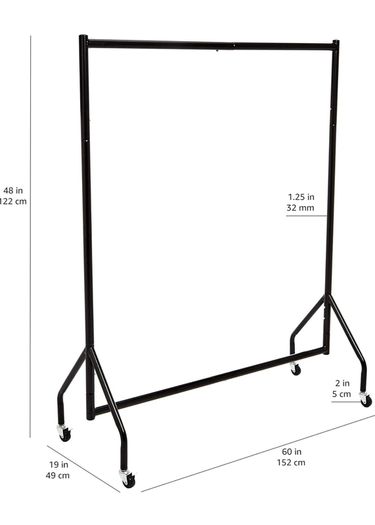 Clothes rail heavy duty like new