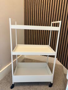 Ikea storage trolley, white