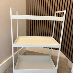 Ikea storage trolley, white