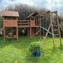 Megafort mountain jungle gym climbing frame play centre Image 7