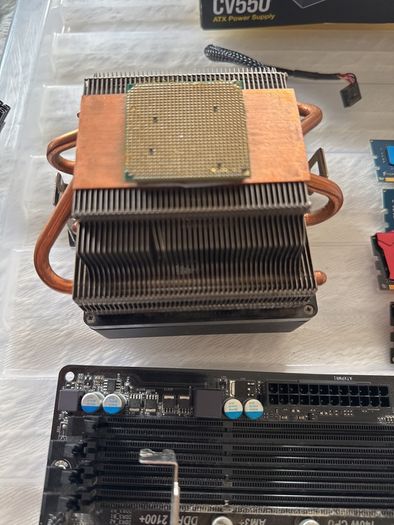 AMD AM3+ Motherboard Bundle + GPU + DDR3 RAM + Wi-Fi Card