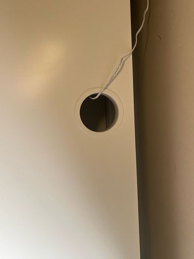 White Ikea Desk