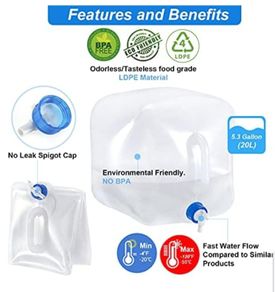 20L Water Canister BPE free