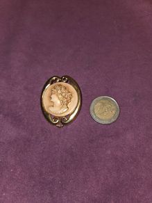 Vintage Cameo Brooch