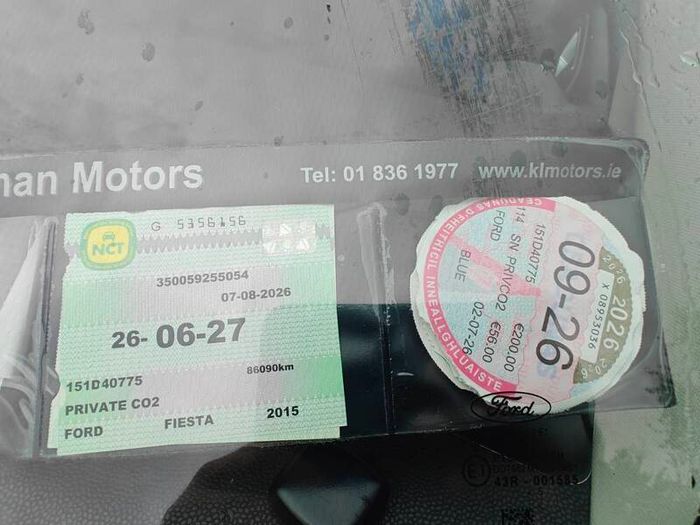 2015 Ford Fiesta Automatic low mileage