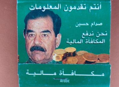 Saddam Book Matches Unused