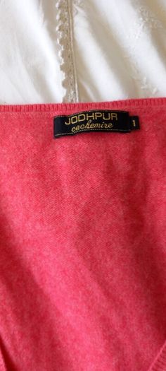 Jodhpur cashmere short sleeve top M