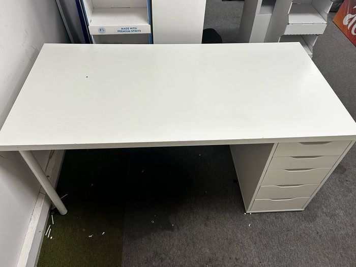 Ikea office desk and drawers