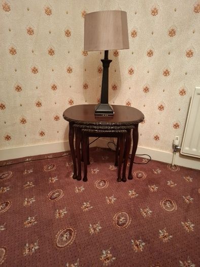Mahogany Style nest of tables