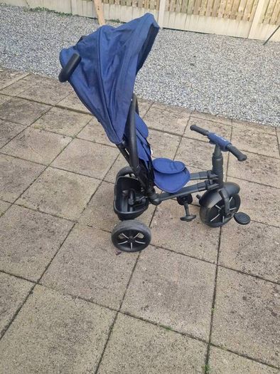 Q play folding trike navy