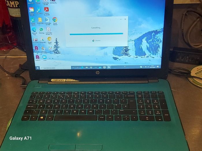 HP Pavillion Green, 4GB Ram, AMD A6-7310 APU with AMD Radeon R4 Graphics, 2.0GHz, Windows 10, Microsoft Edge, Chrome