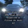 H15 Led Daytime Running Light + High Beam Bulbs -  Warranty - Clear White - Plug N Play Image 8