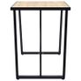 Dining Table Oak 120x60x75 cm MDF Image 2