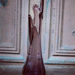 Vintage art glass vase