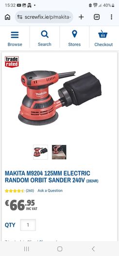 Mitre saw and sander