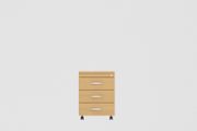Three Drawer Lockable Mobile Pedestal