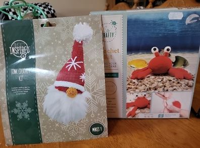 Crochet Crab and Gonk kits