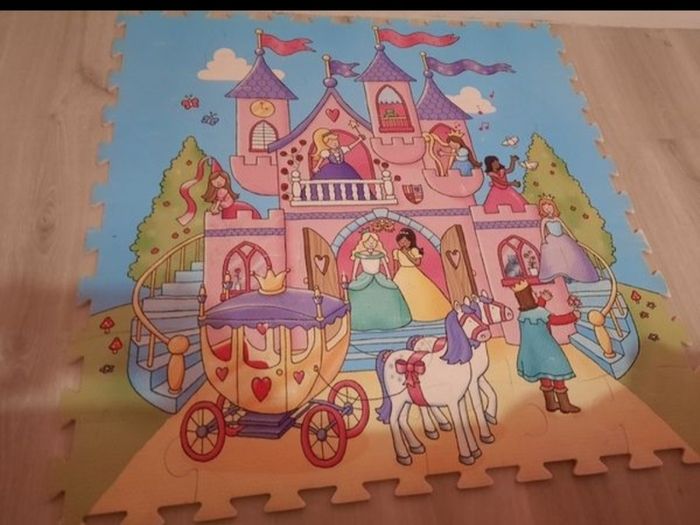 Disney princess giant floor puzzle