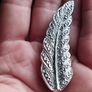 Vintage Leaf Brooch. Image 7