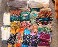 Reusable Nappies Bundle, 35 nappies plus extras