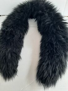genuine sheepskin collar
